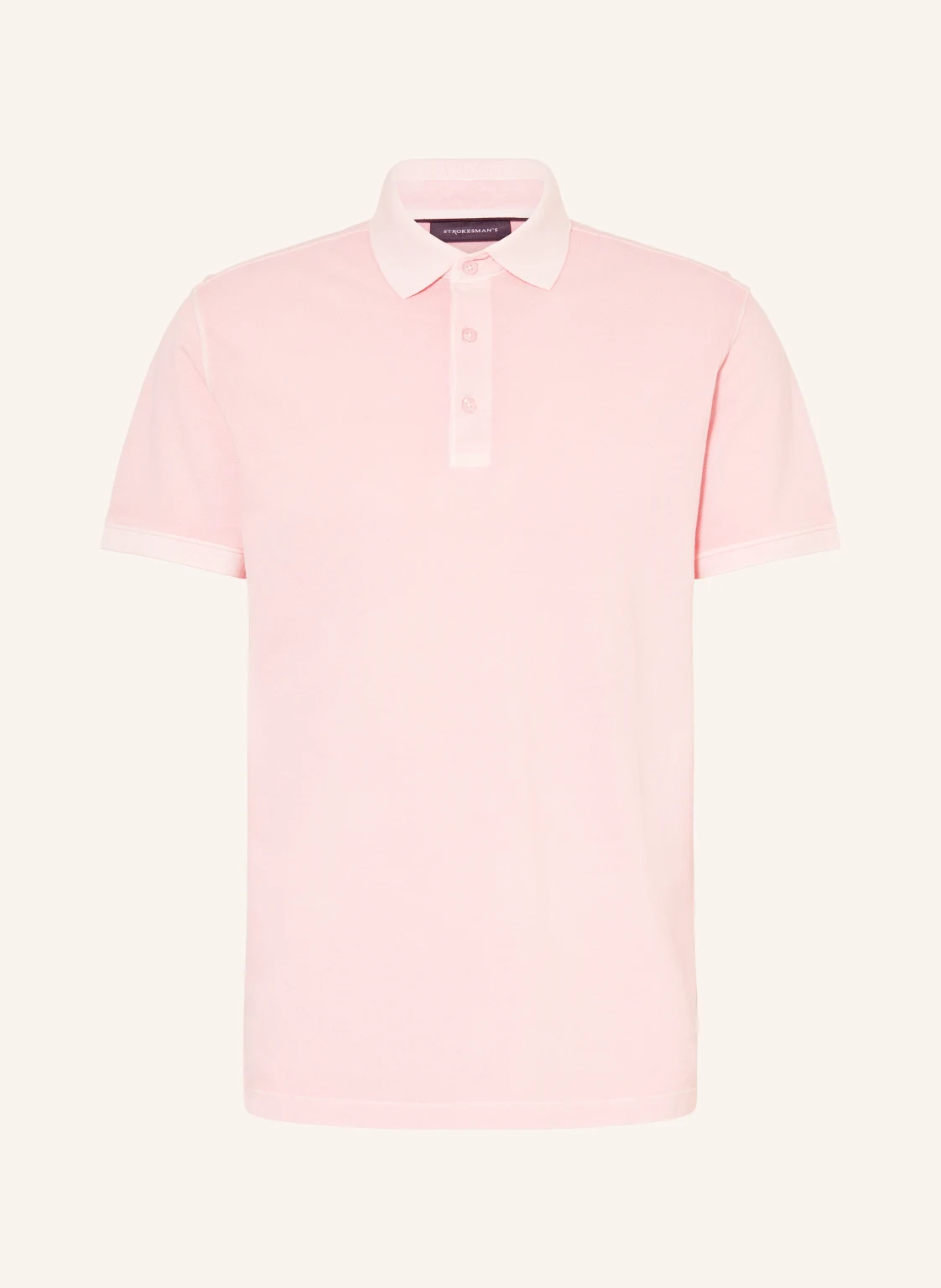 STROKESMAN'S Piqué-Poloshirt