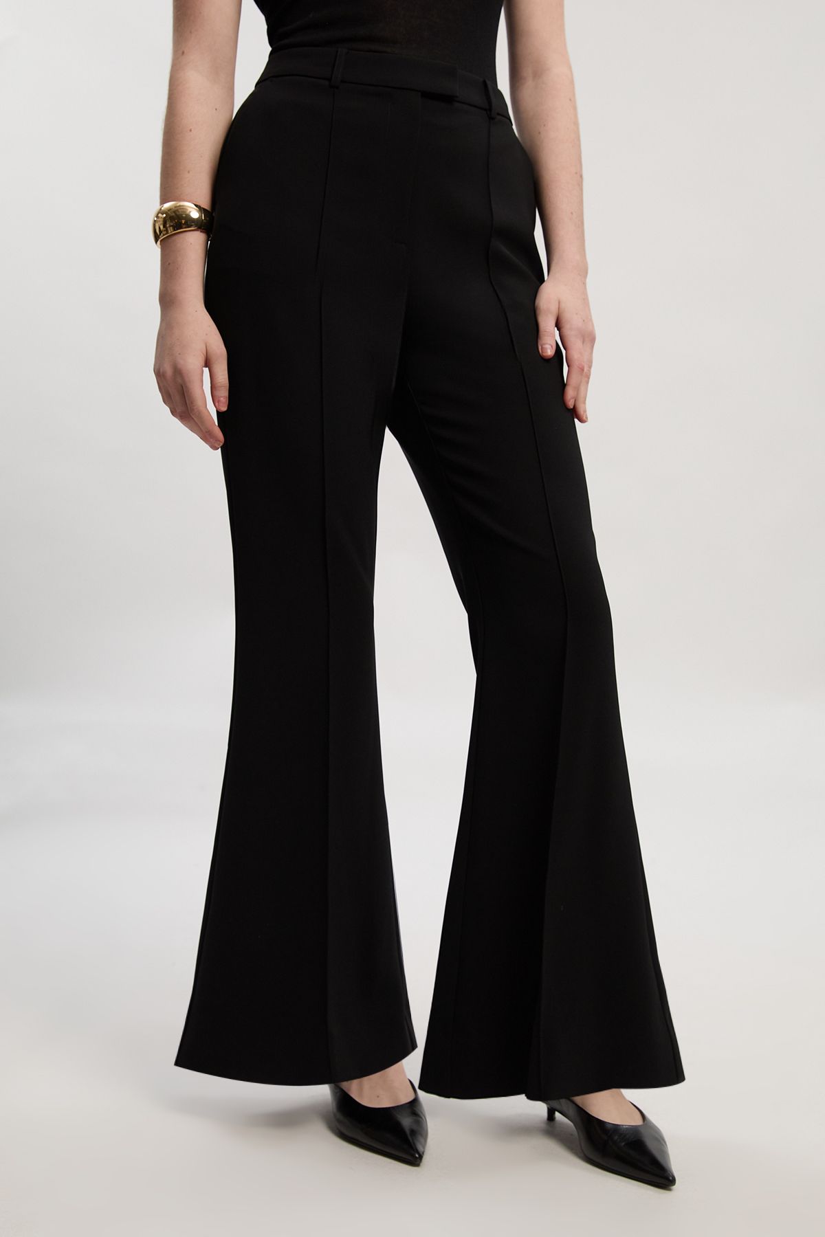 KarenMillen Polished Tailored Bootcut Trouser