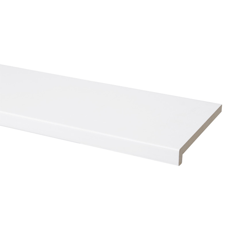 Appui de fenêtre blanc 250 x 20 x 2,8 cm CANDO