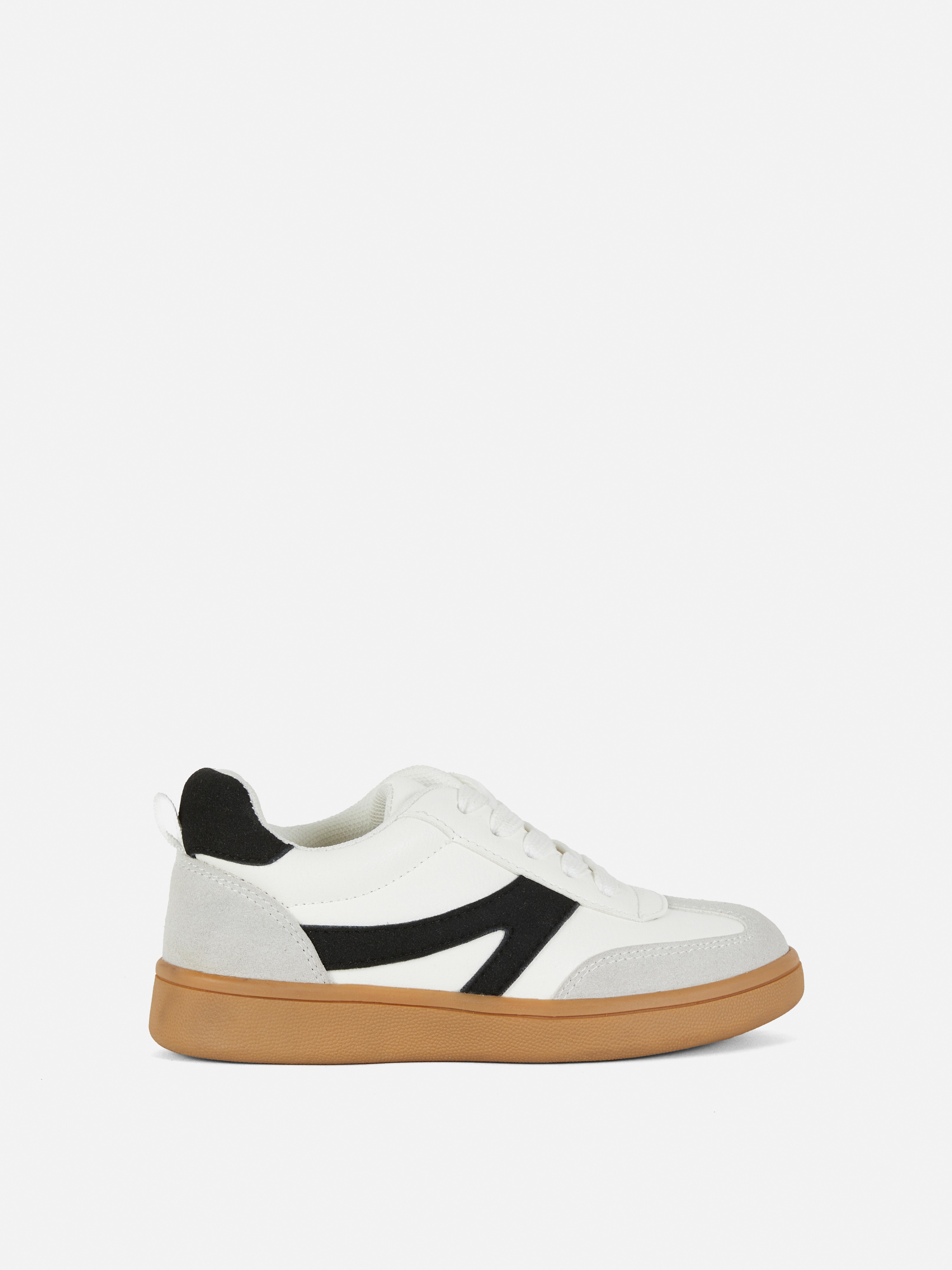 Contrast Panel Low-Top Trainers