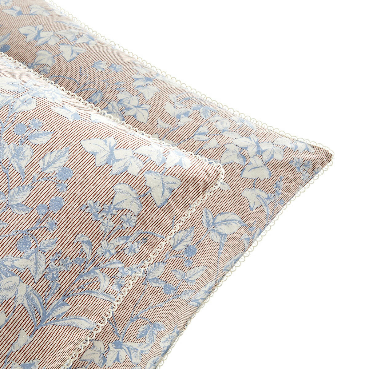 Taie d'oreiller percale lavée, Melusine