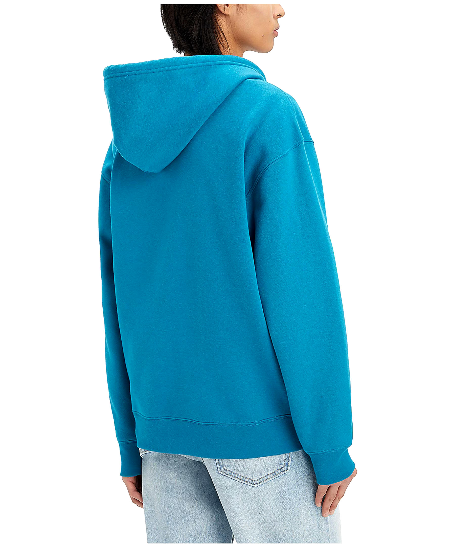 Levi's Men's Embroidered Fleece Full Zip Standard Fit Hoodie