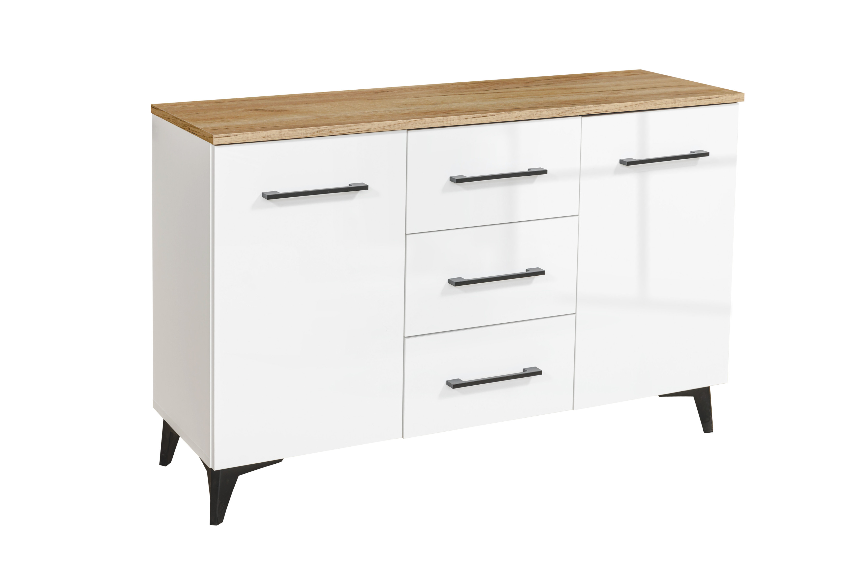Komoda do salonuTokio 120 cm biały nowoczesna
