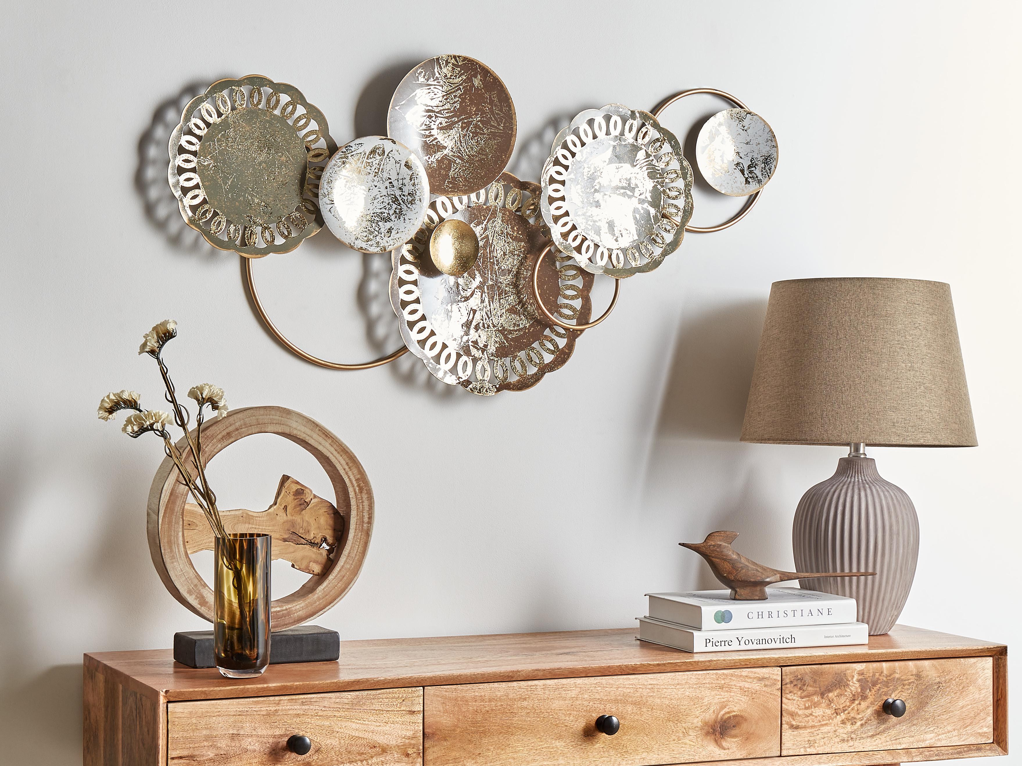 Wall Decor PLUTONIUM Metal 48 cm Multicolour