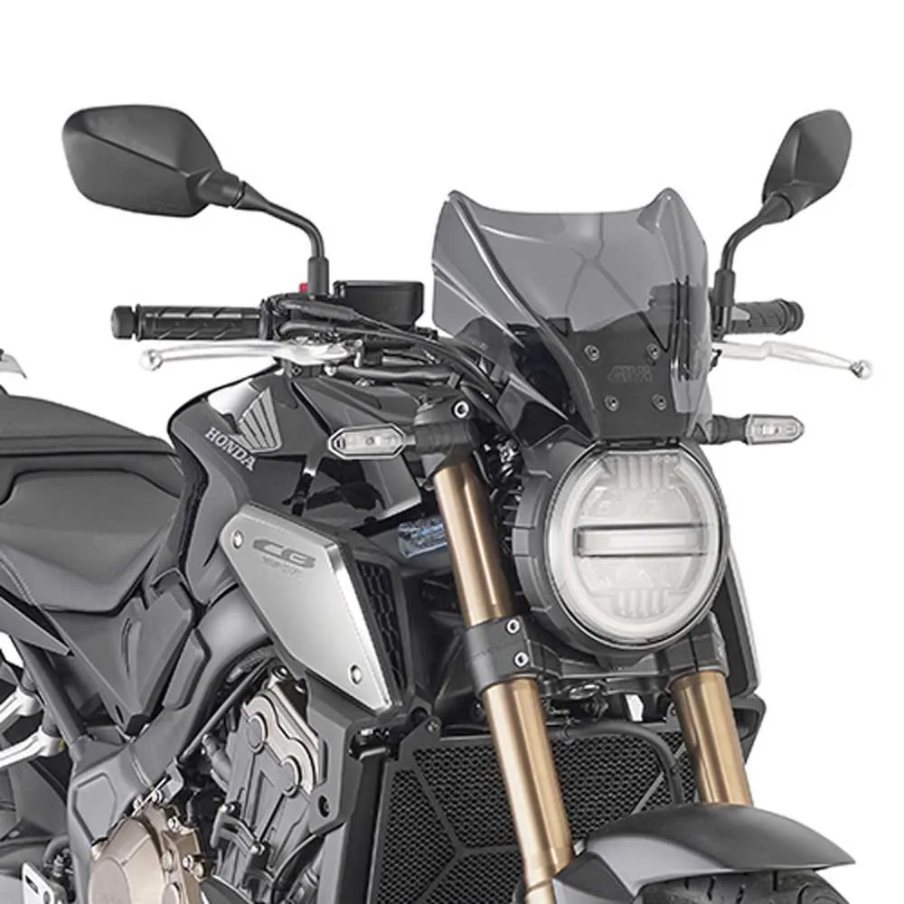 Givi 1173S Keeway RKF 125&Honda CB 650/1000 R&Benelli 502 C windshield