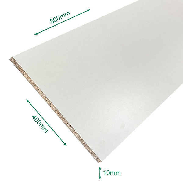 Panneau mélaminé 800 x 400 x 10 mm