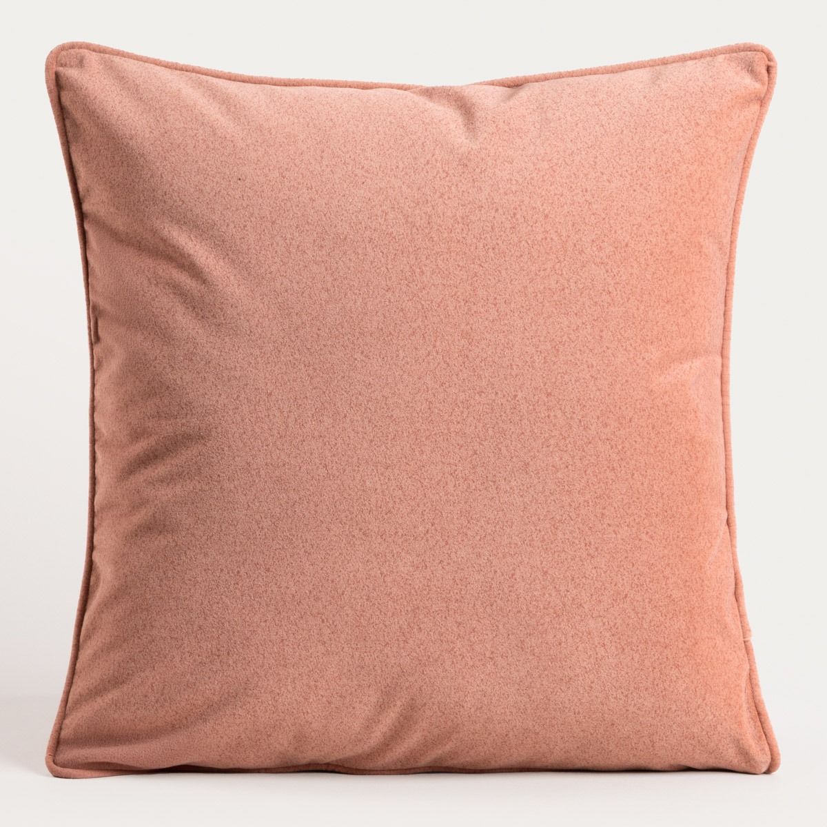 Poszewka ARMADALE z gęsto tkanego weluru różowa 45x45cm
