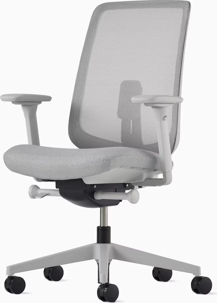 Verus Task Chair(Interweave 2/Mineral/Grey Brindle)