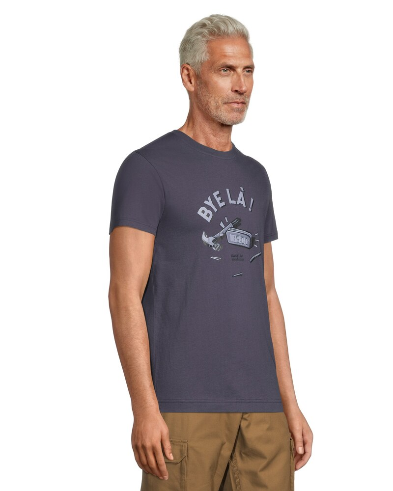 Men's Bye Là Crewneck Ultrasoft Cotton Work T Shirt