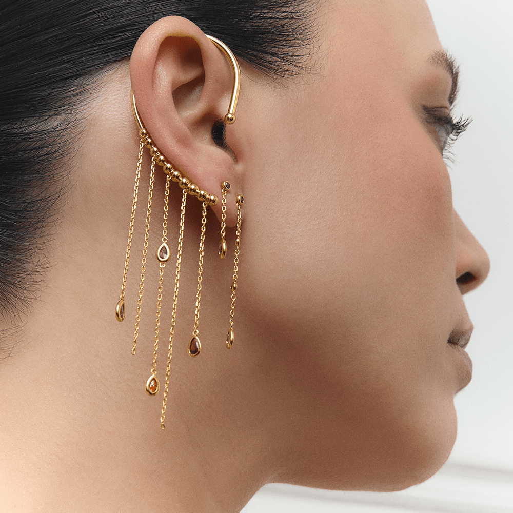 Bijou d'oreille Cristal
