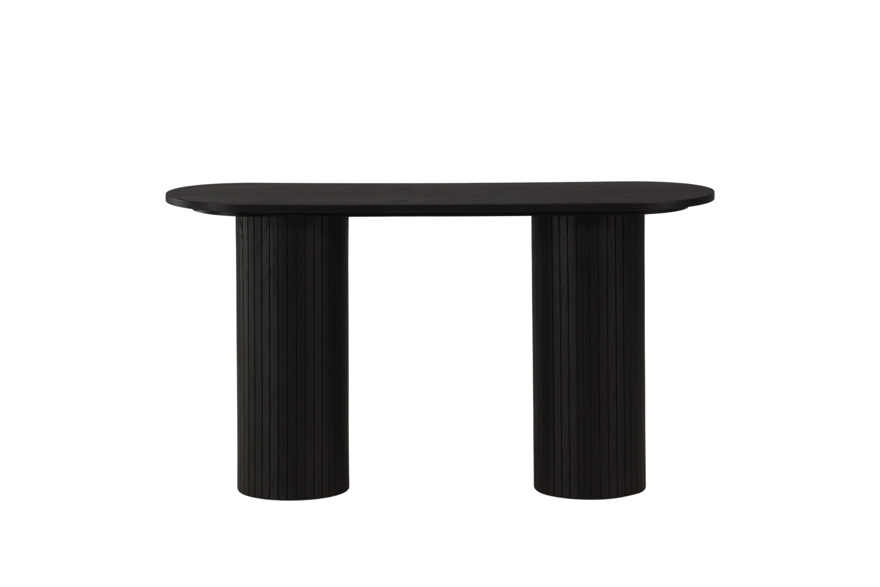 Rebellenclub Sidetable Pokka - 130 x 40 cm - Zwart
