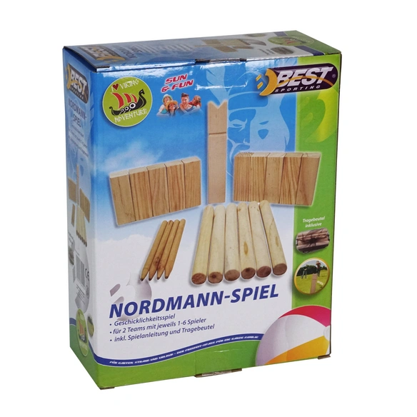 Holzspielzeug, Nordmann-Spiel, 22-teilig