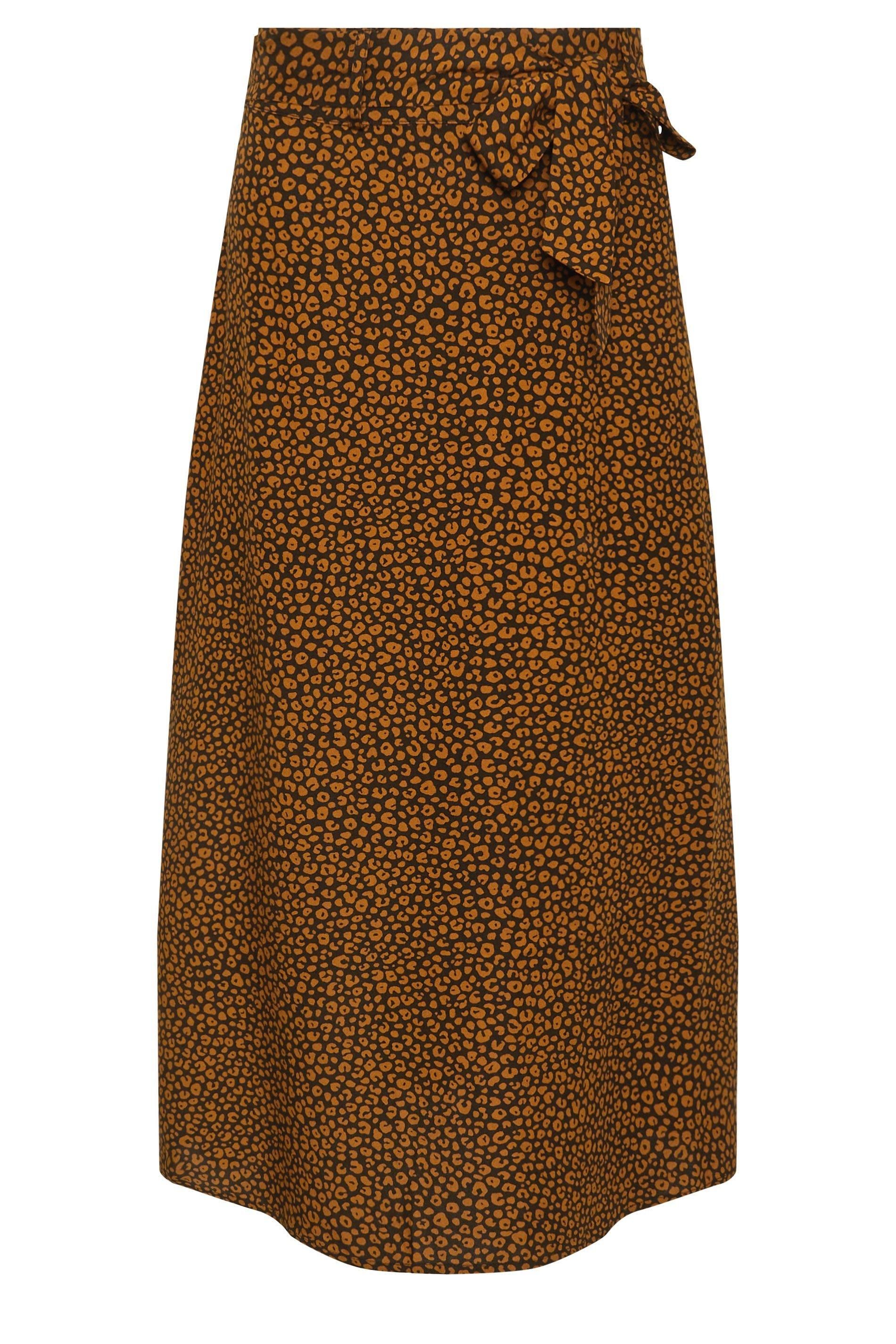 M&Co Printed Midi Skirt