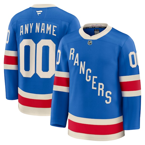 New York Rangers  Centennial Premium Custom Jersey - Blue/White/Navy/Royal