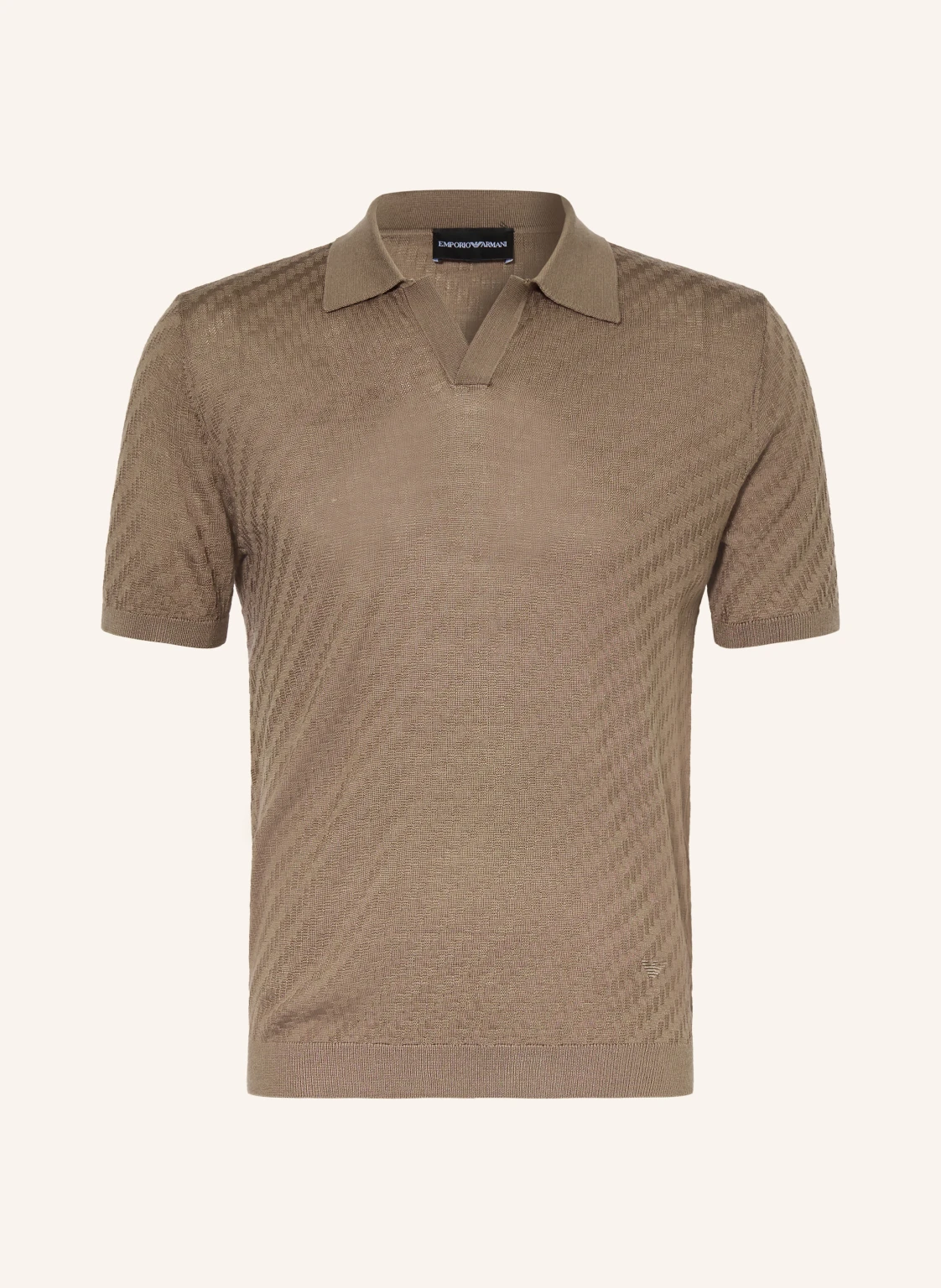 EMPORIO ARMANI Strick-Poloshirt