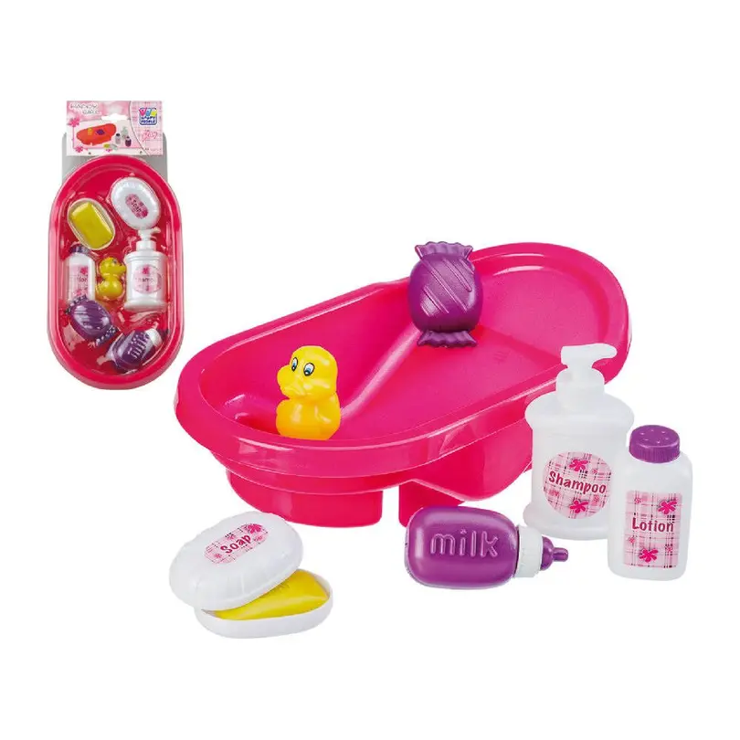 Spielset Puppen-Badewanne