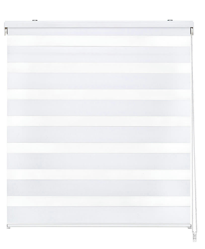 JOUR ET NUIT - Store enrouleur blanc 150 x 250 cm