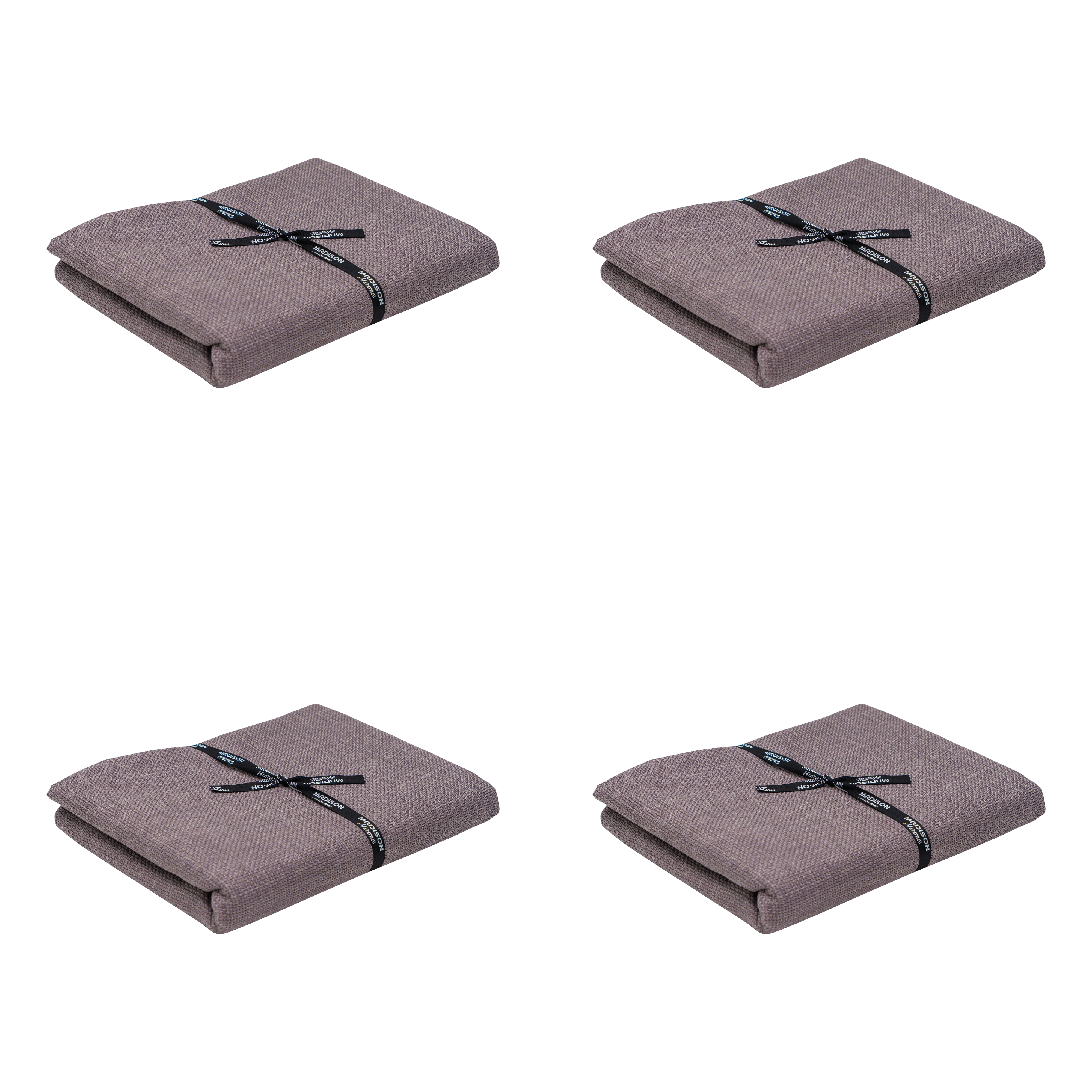 Madison tafelkleed Madison Home - paars - 250x140xcm - set van 4