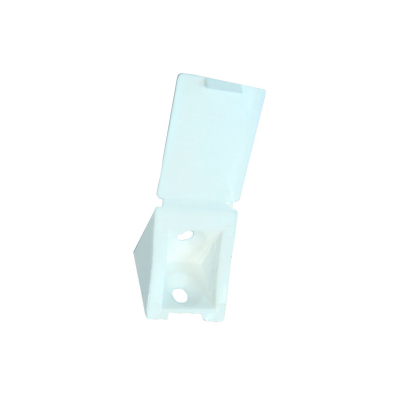 Taquet Tac'Eker blanc 24 x 25 x 24 mm 4 pièces TEKNIBOX
