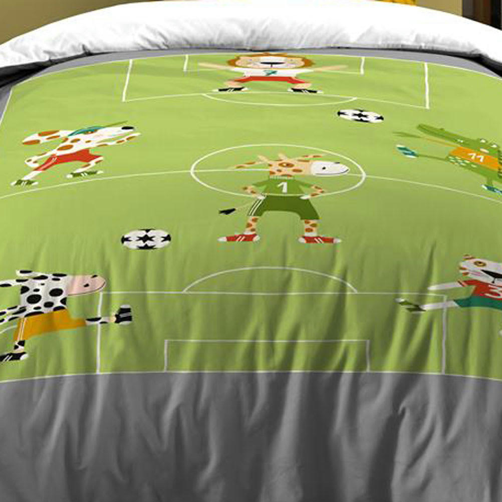 MARACANA - Housse de couette 140x200 + 1 taie coton