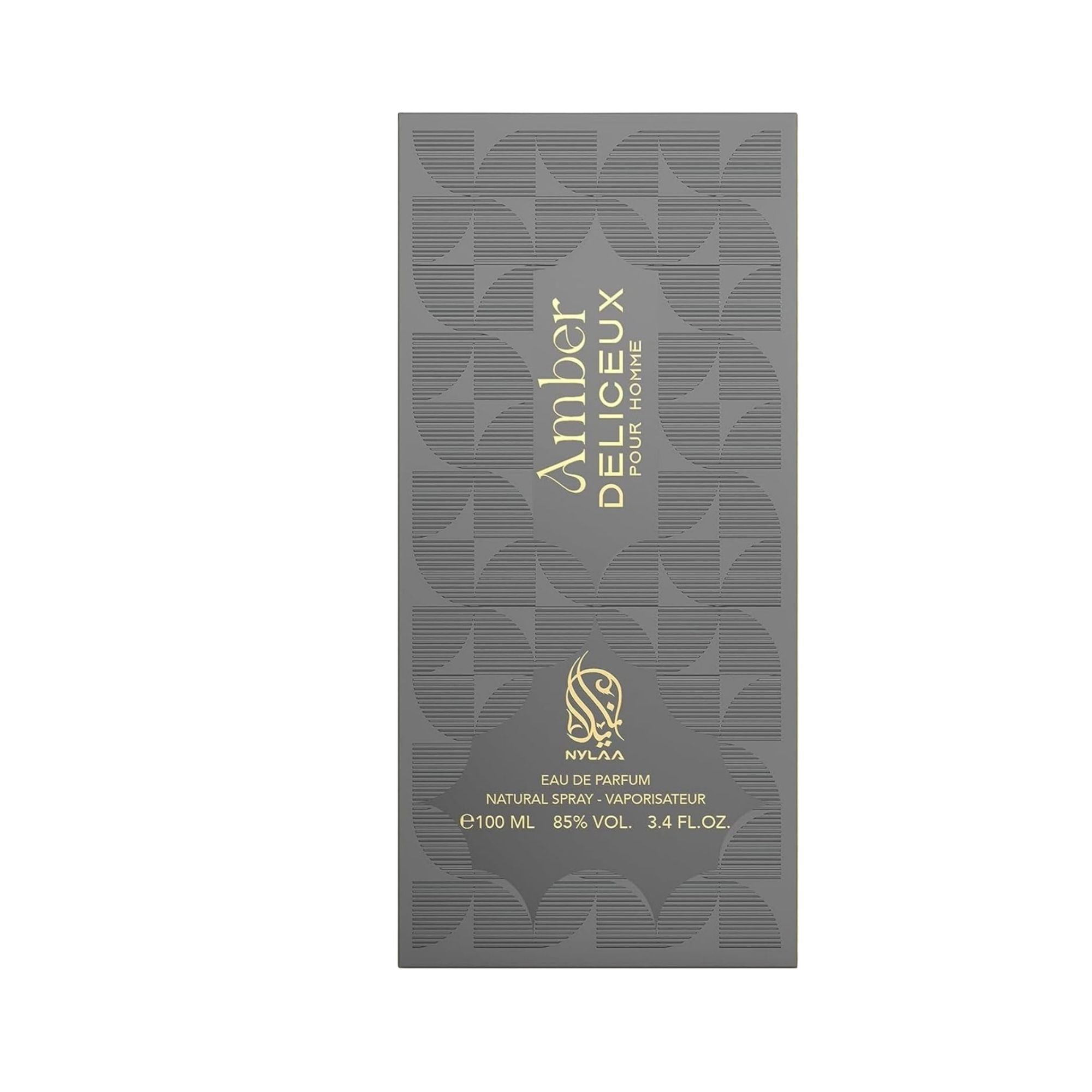 Nylaa Amber Deliceux 100ml Perfume for Men - Spicy Citrus Accords