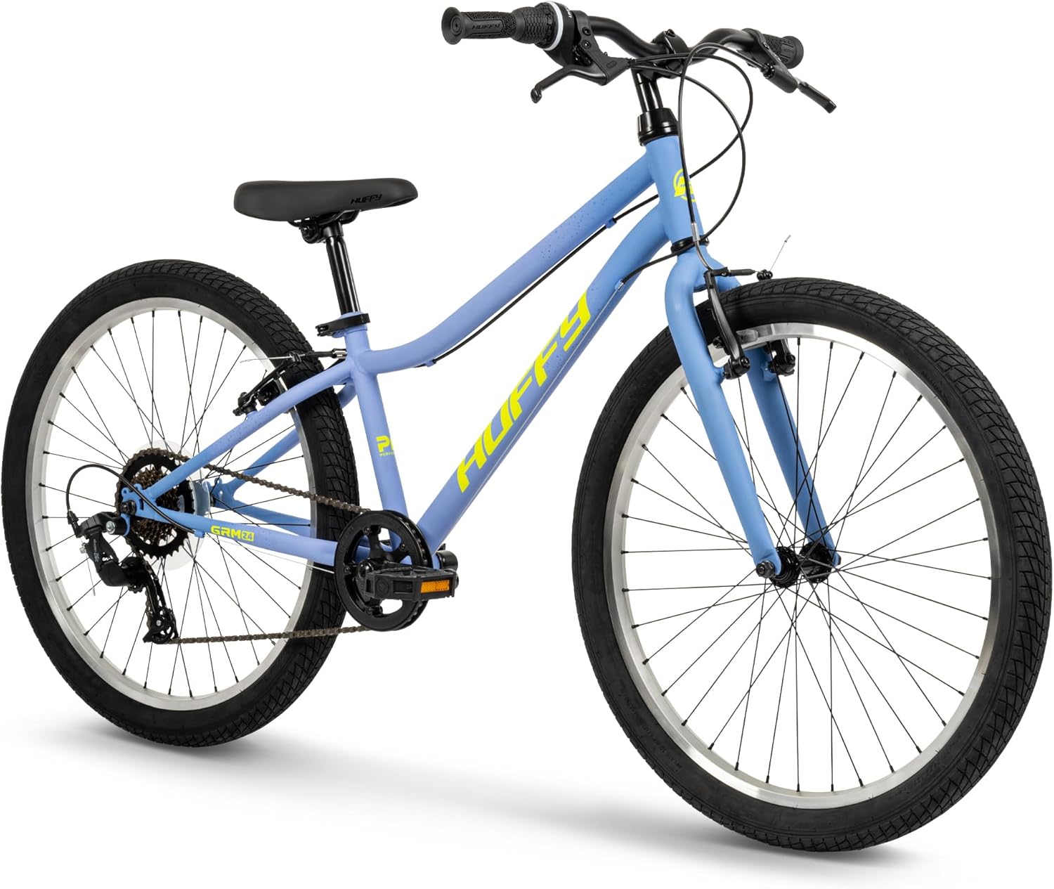 Huffy GRM Kids’ Bike, 12”/16”/20”/24”, Dual/Triple Brakes, Multi-Mode Learning & Parent Assist Handle on 12”/16”, Rider Fit Range Across Sizes: 33”–58”, Memory Foam Saddle, Multiple Color Options
