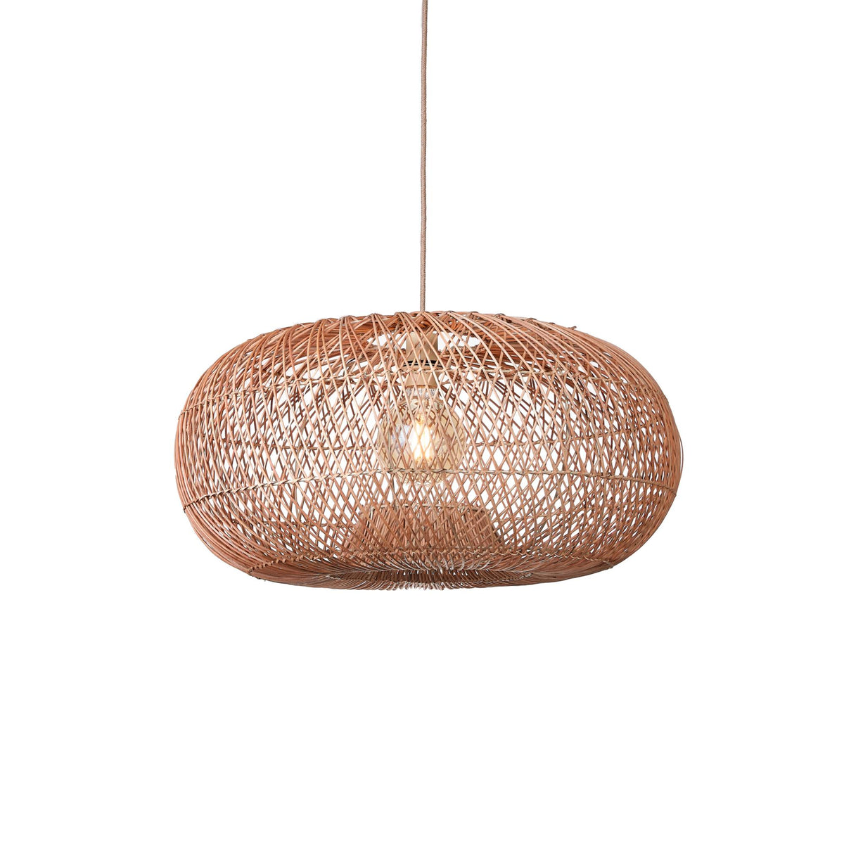 GOOD&MOJO hanglamp ARIZONA - bruin - Ø70cm