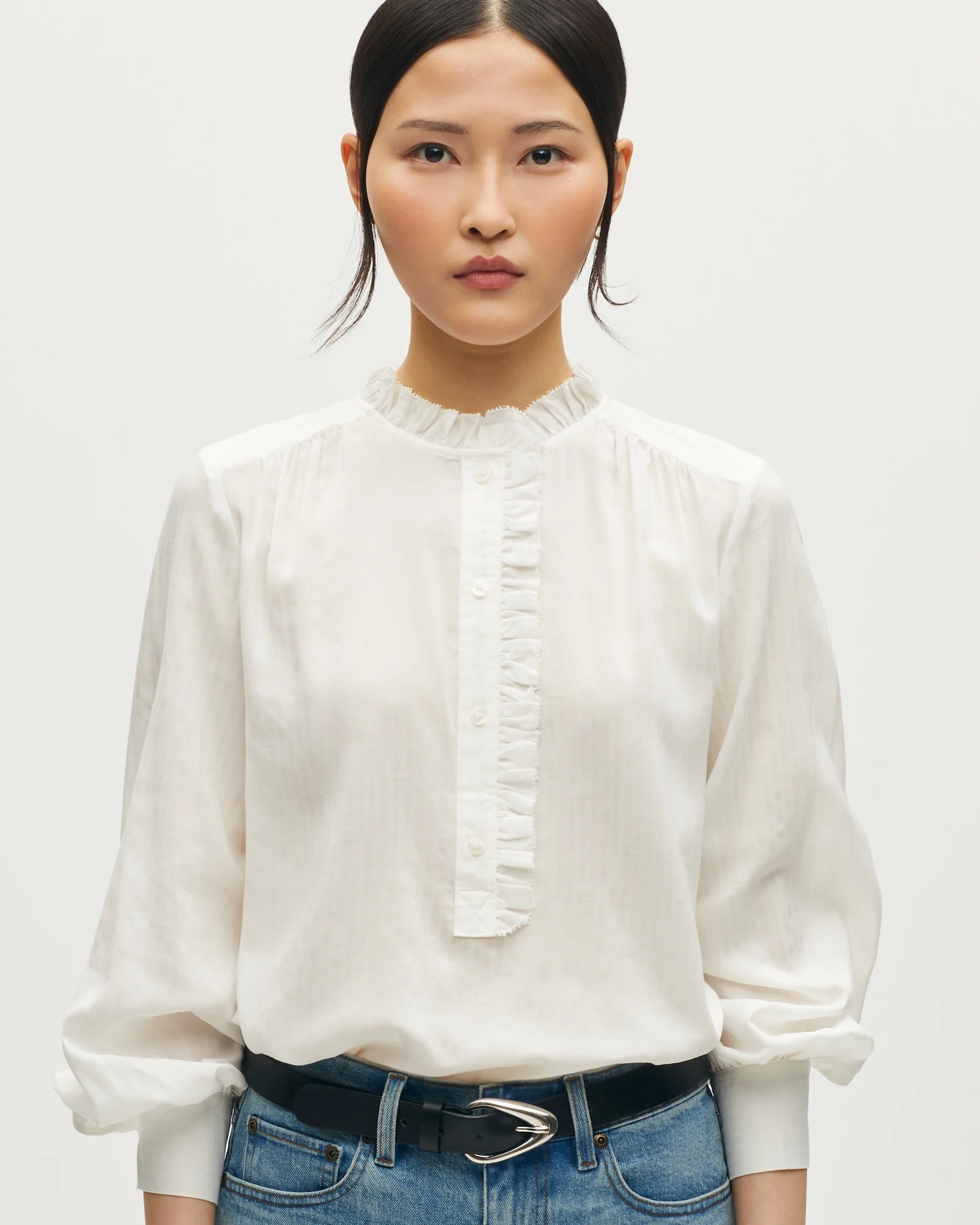 Blouse détails de volants