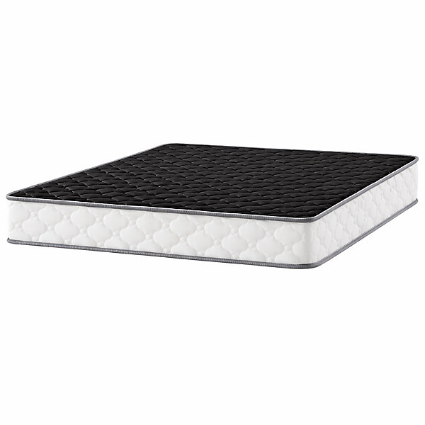 Matelas 140x200 - H. 20 cm Ferme Mousse HD 30 kg/m Noir -Doux Rêve 20 Noir
