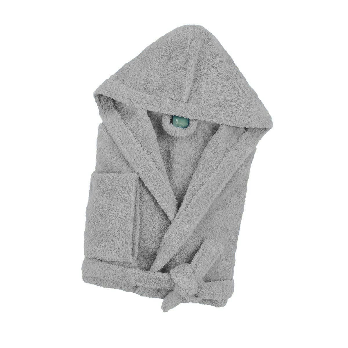 COCOON - Peignoir enfant Cocoon Coton Gris 8 ans