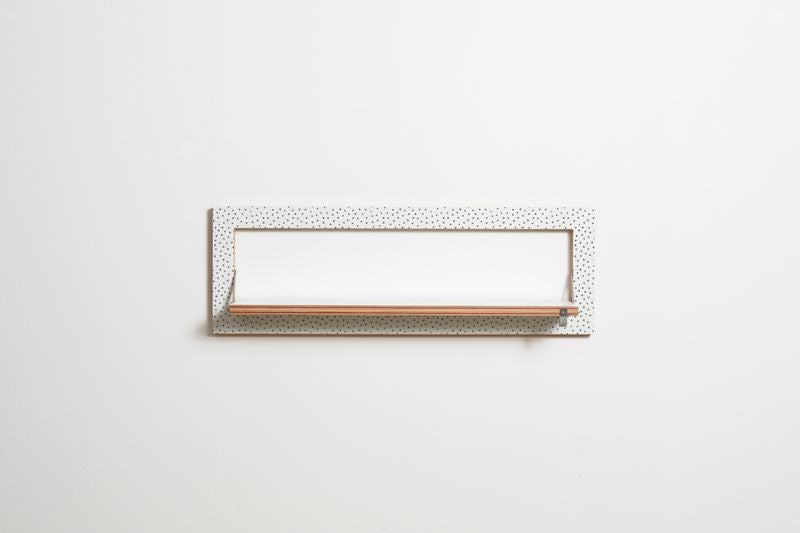 Fläpps plank 80x27-1 - Watercolor Dots door Kind of Style