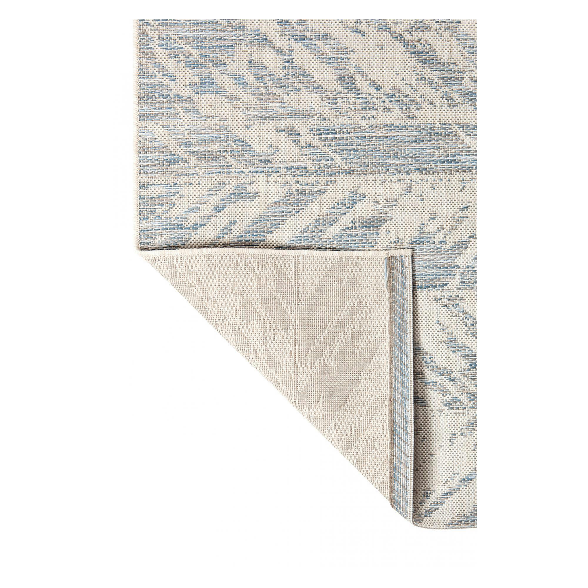 EVORA - Tapis  outdoor en polypropylene acier 200 x 290