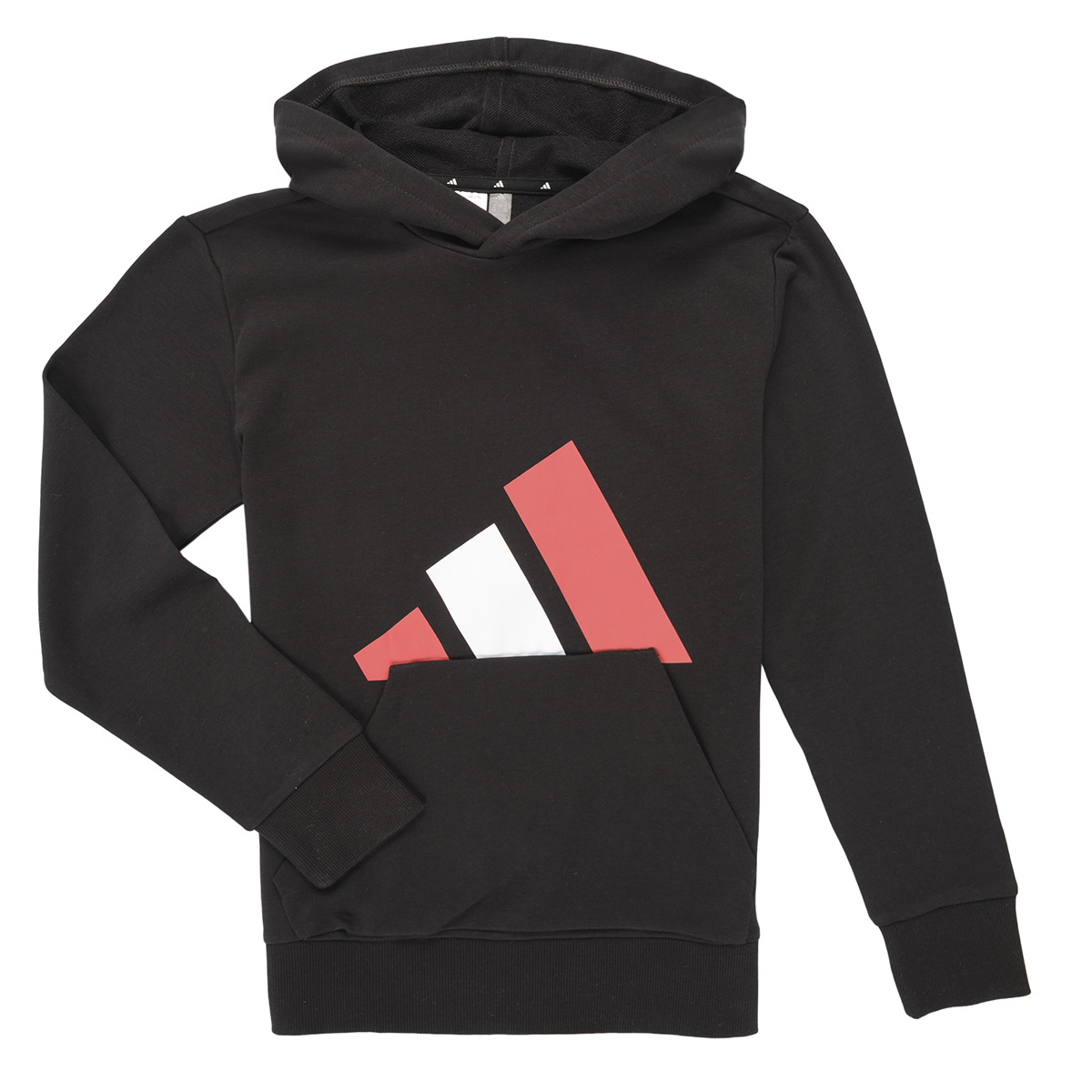 adidas - Essentials Hoodie Kids - Black / Red