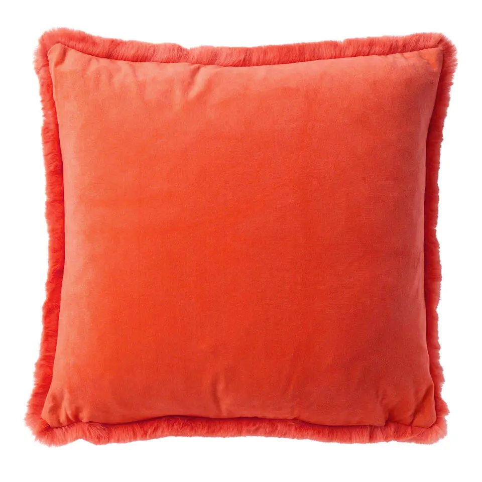 Kussenhoes Zaya - Coral - 45x45 cm