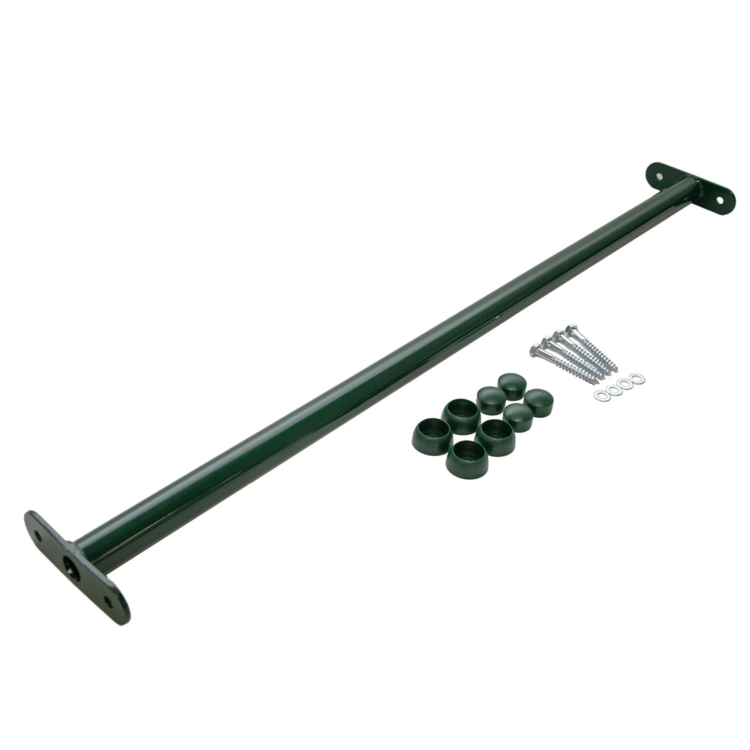 Metalowy Drążek Na Plac Zabaw 90 cm Zielony
