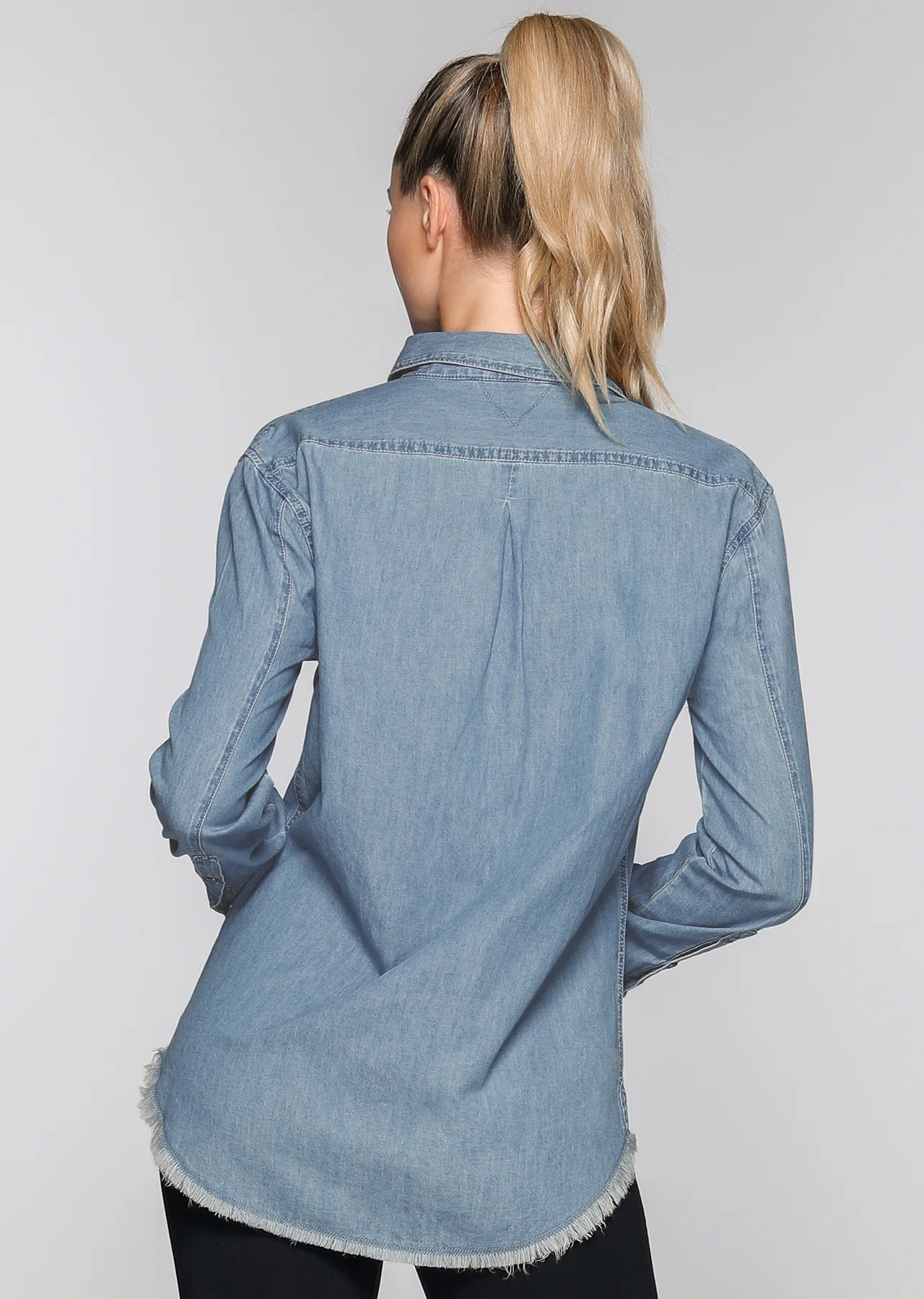 Tone Denim L/Slv Shirt