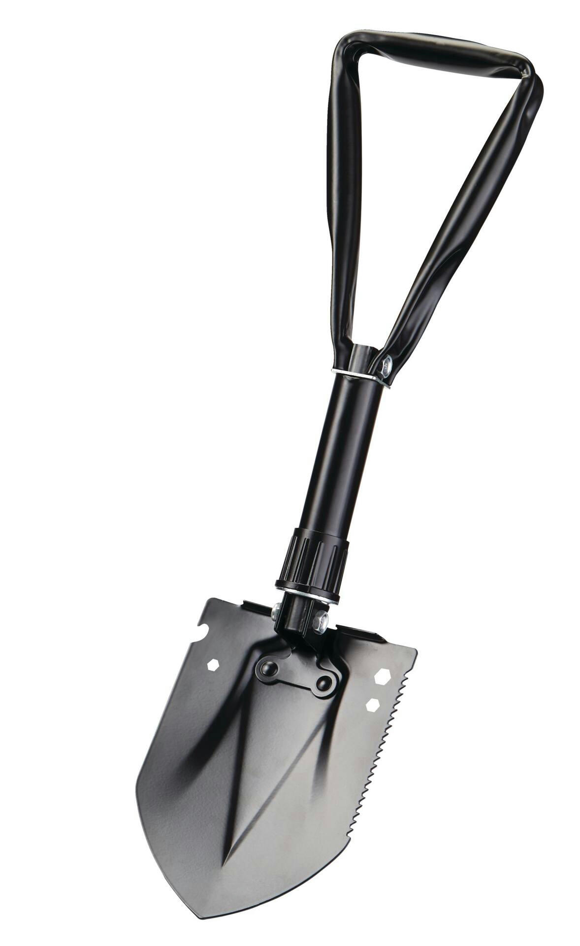 Outbound Multi-Purpose Folding Metal Survival Camping Shovel/Trowel w/ Steel Blade & Storage Case