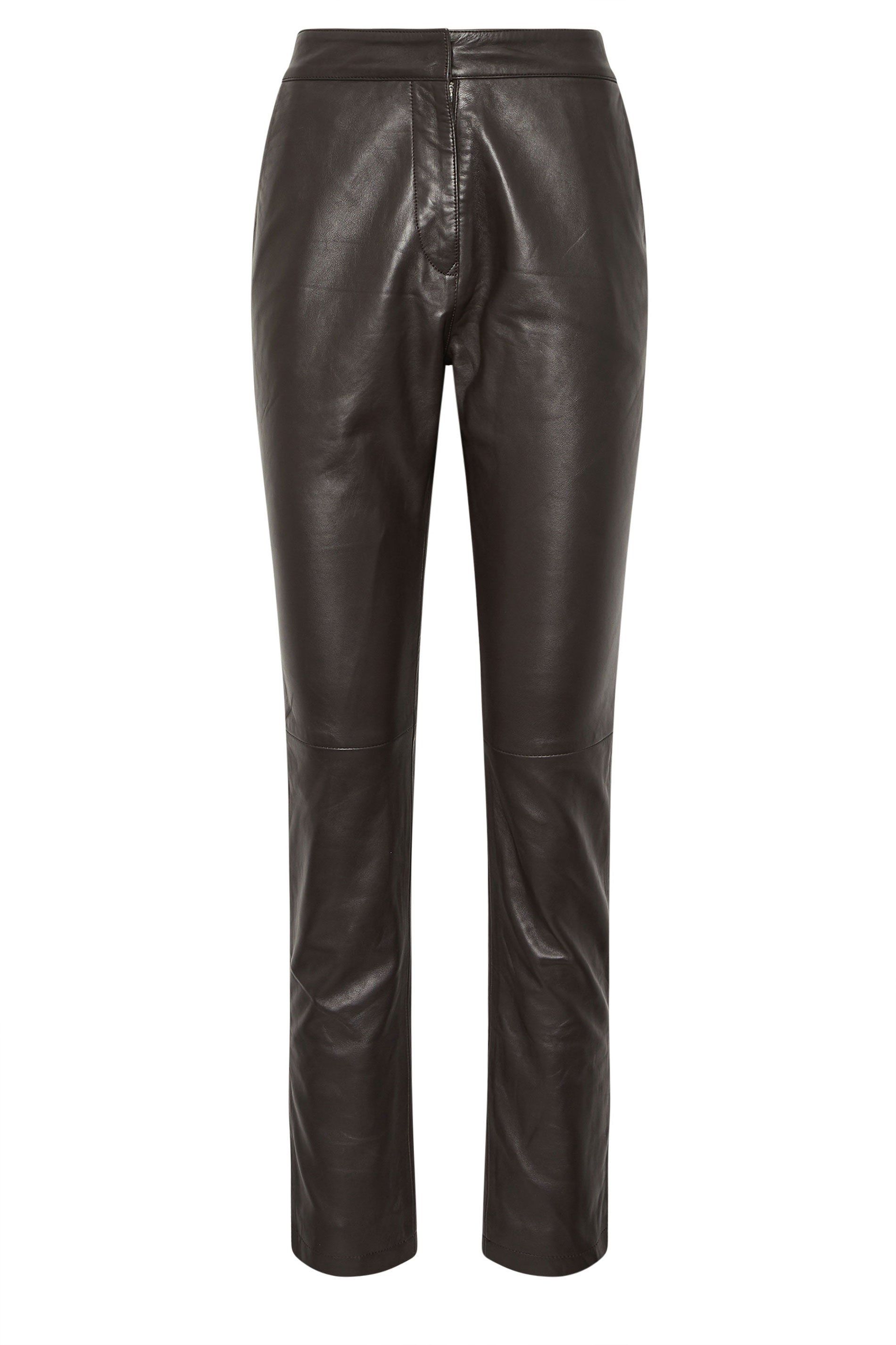 Long Tall Sally Tall Leather Trousers