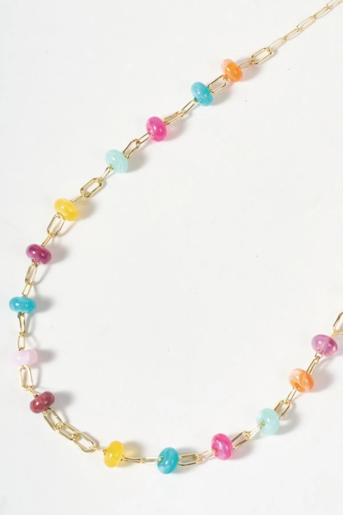 Multi Coloured Long Necklace