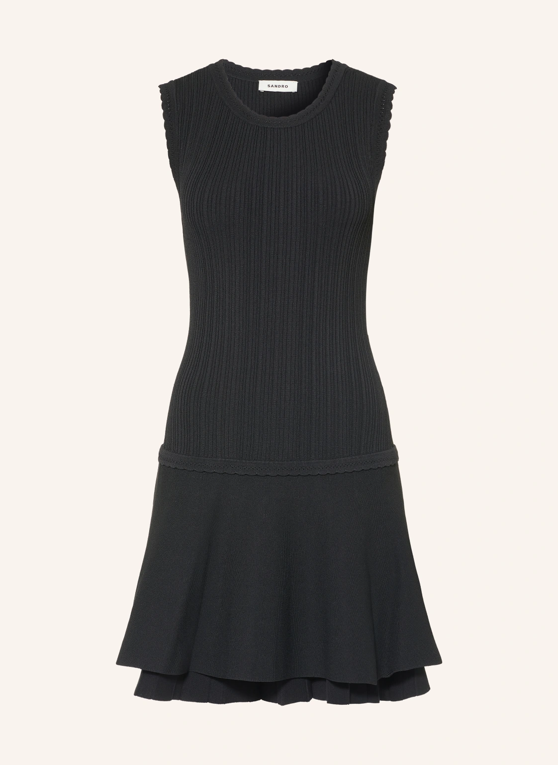 SANDRO Strickkleid