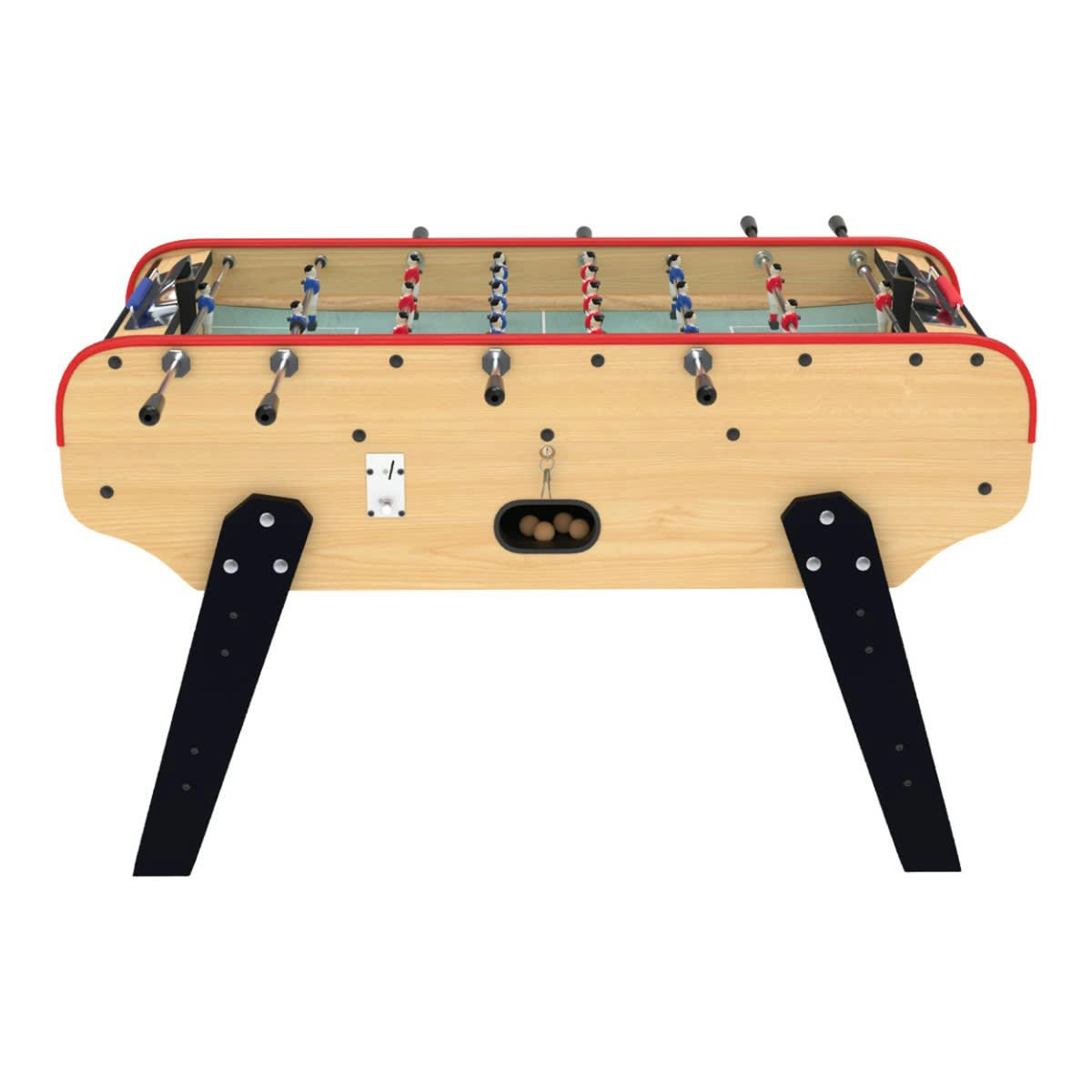 BISTROT - Baby foot avec monnayeur en bois clair