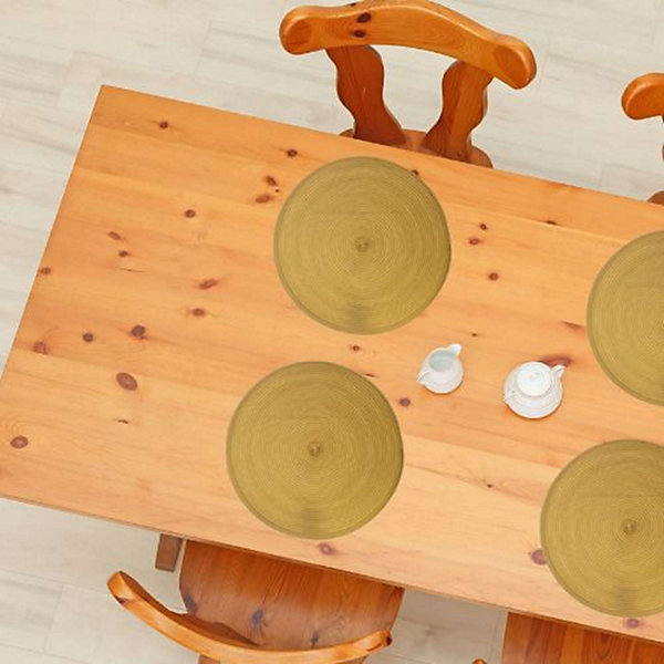 Lot 6x Set de table Tressé Rond