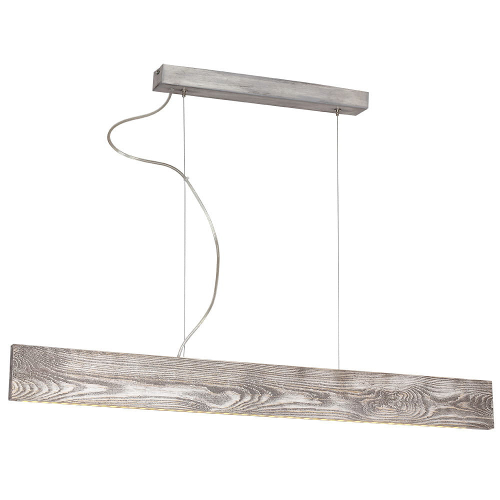 Lampa wisząca TUTA szara LED 1x12W Zimna biel 1260lm Aldex