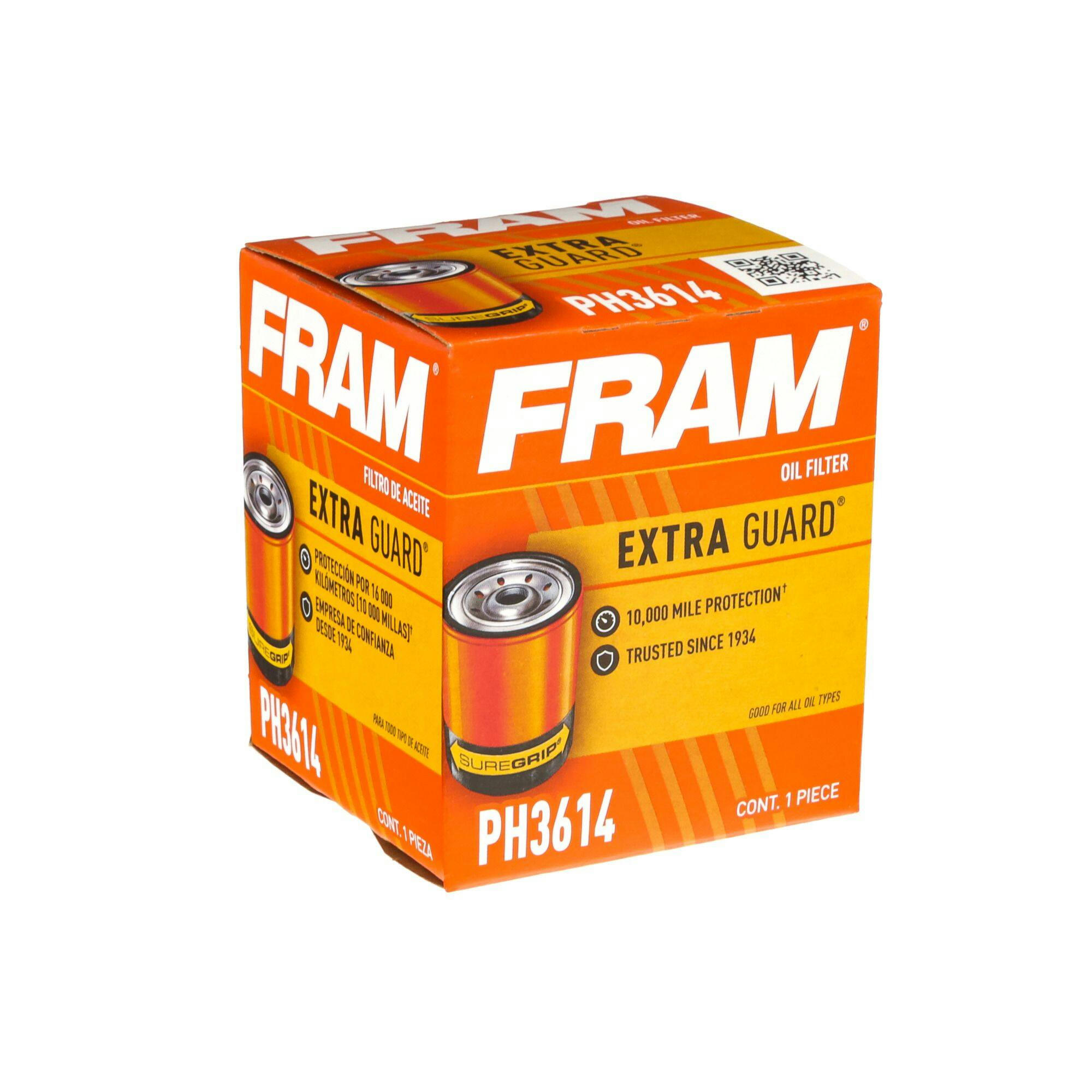 FRAM PH3614 Extra Guard Oil Filter