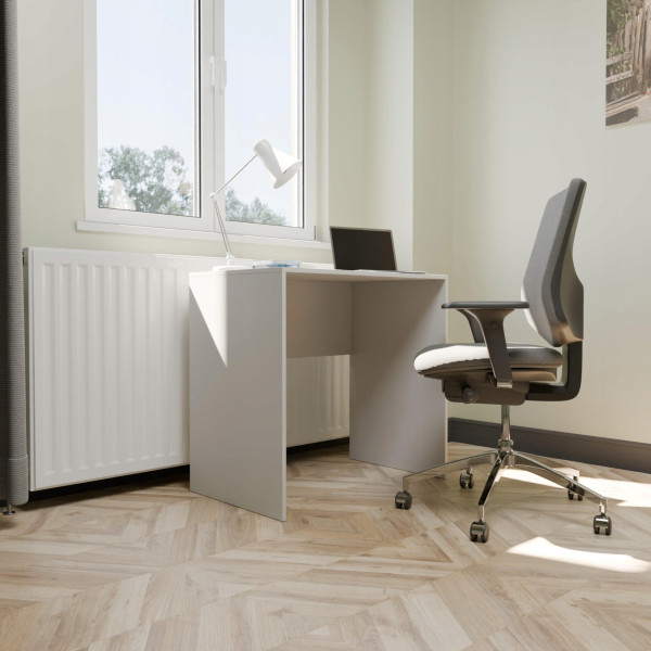 Biurko CR3-UNO 80cm białe stolik pod komputer pokój młodzieżowy biuro salon