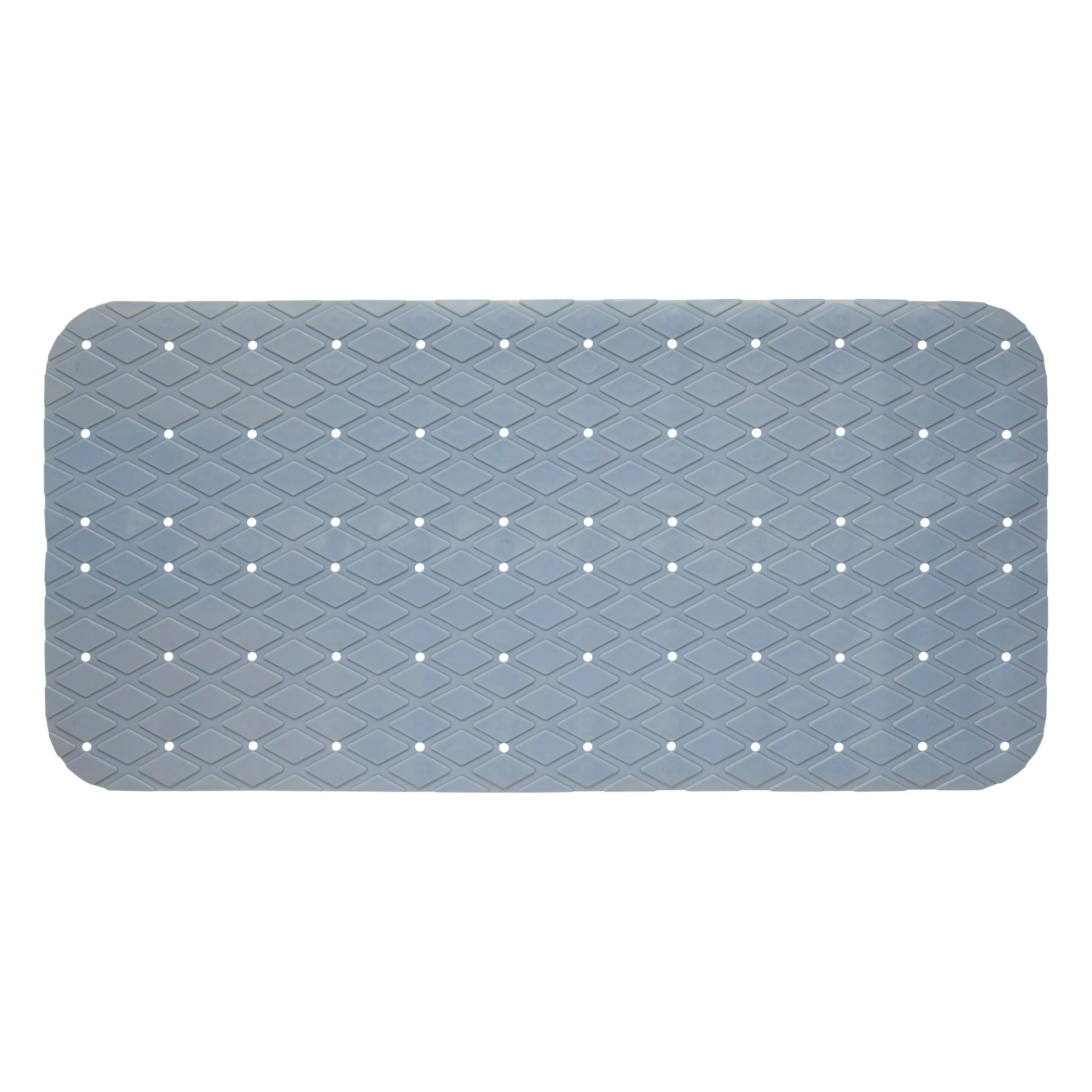 Antypoślizgowa Mata Łazienkowa PVC 70x35 cm Niebieska