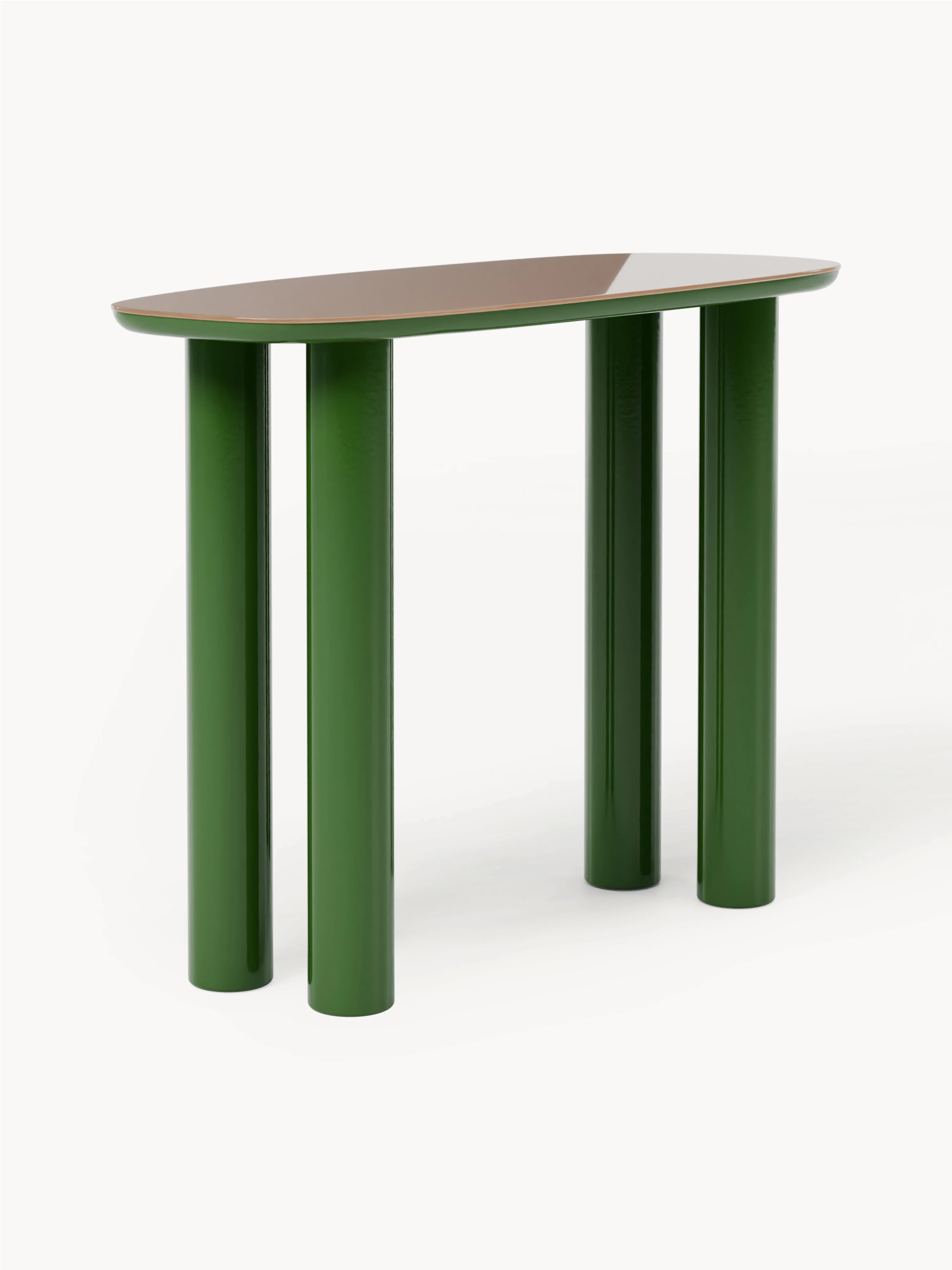Konsole Beni mit Glasplatte