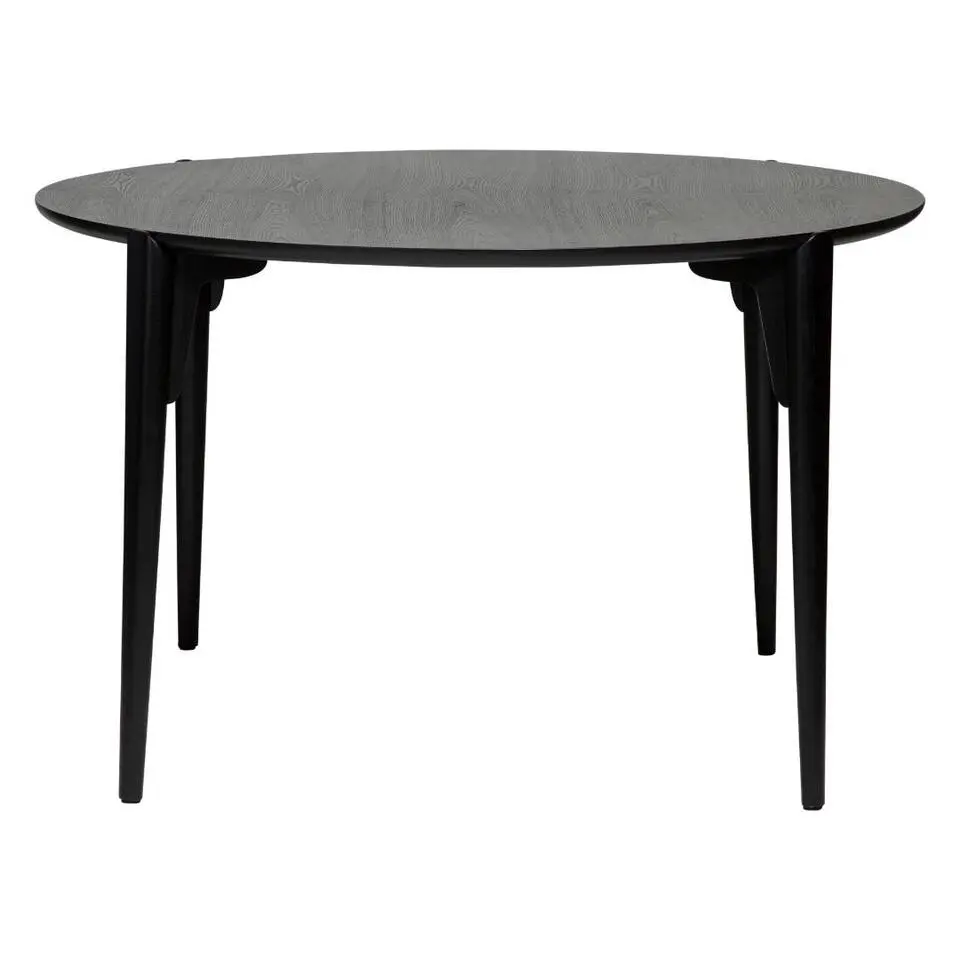 Hioshop Paragon Dan-Form eetkamertafel fineer essen zwart