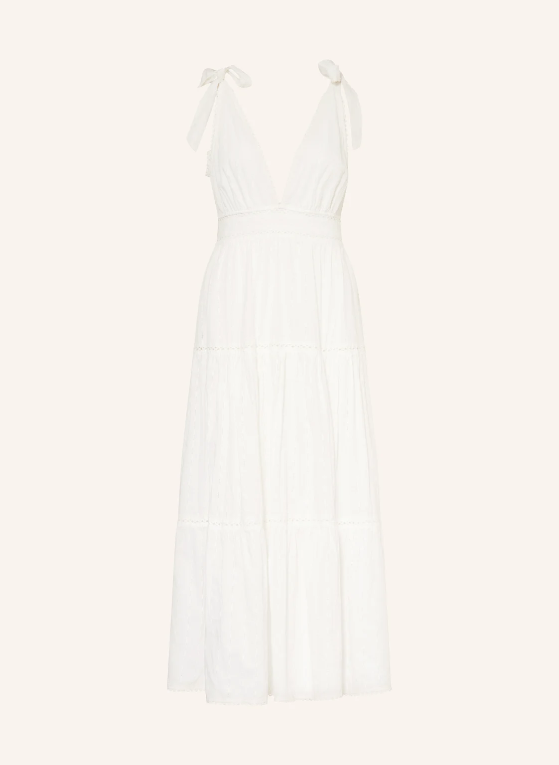 Poupette St Barth Strandkleid PERLA mit Spitze