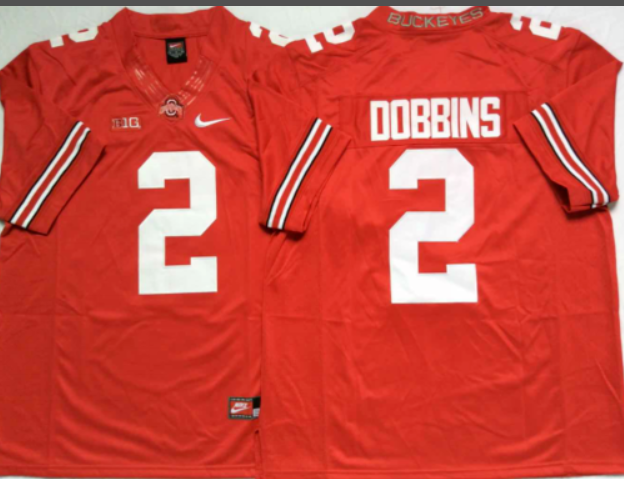 J.K. Dobbins NCAA Ohio State Buckeyes Nike Vapor Limited Jersey
